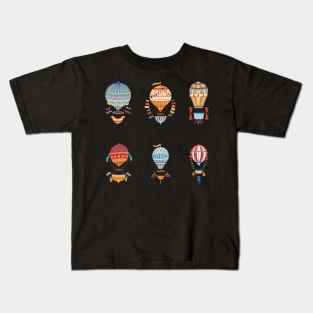 Cappadocia Hot Air Balloon Collection Kids T-Shirt